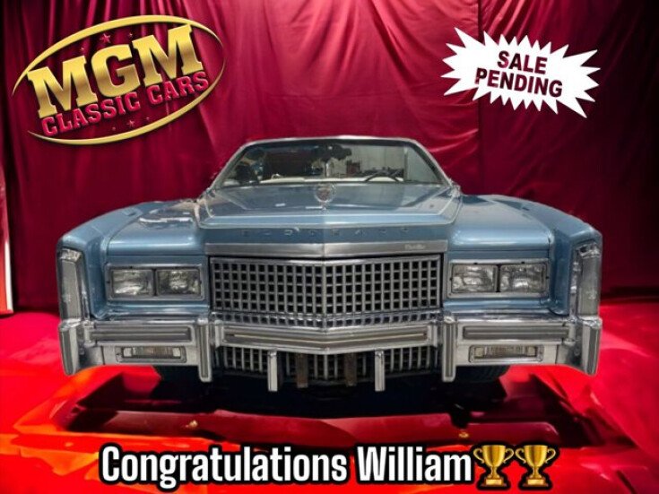Thumbnail Photo undefined for 1975 Cadillac Eldorado